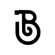 Bongbetic icon, black glyph, on a light background